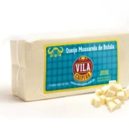 Queijo Mussarela de Búfala Vila Caipira aprox. 550g - Minas Gerais